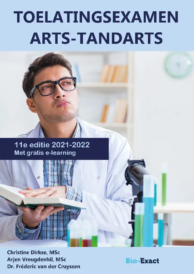 Toelatingsexamen Arts-Tandarts / 2021-2022