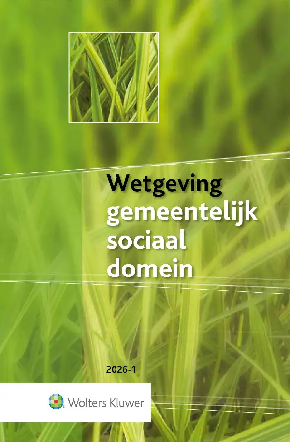 Wetgeving gemeentelijk sociaal domein 2026-1