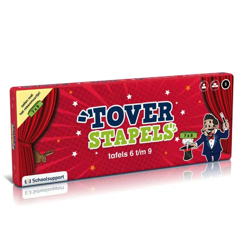 Toverstapels / tafels 6 t/m 9