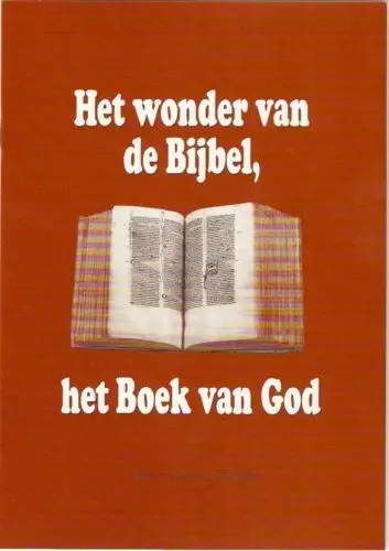 Wonder van de Bijbel het Boek van God