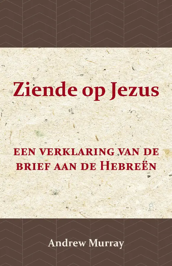 Ziende op Jezus - Verklaring Hebreeën