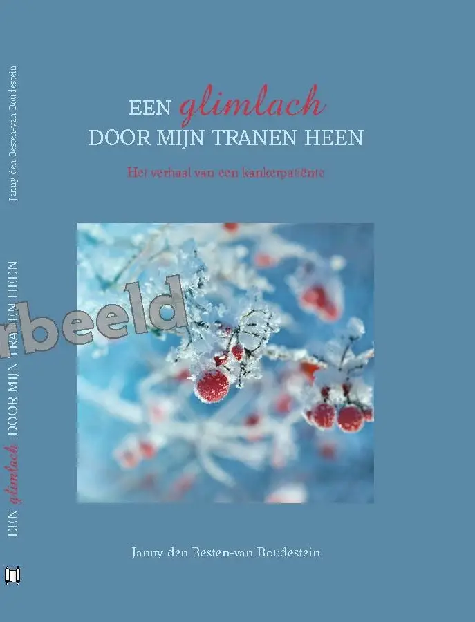 Glimlach door mijn tranen heen