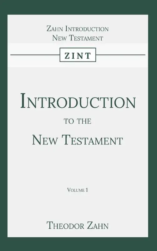 Introduction to the New Testament 1