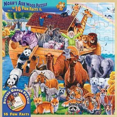Puzzle Wood Noah's Ark 48 pcs