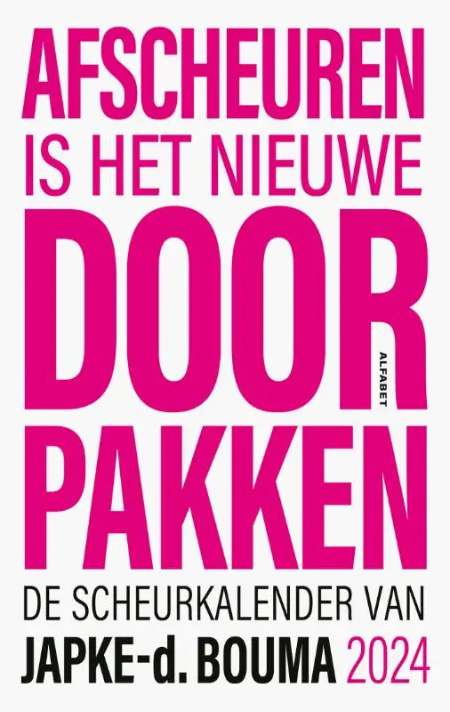 Afscheuren is het nieuwe doorpakken