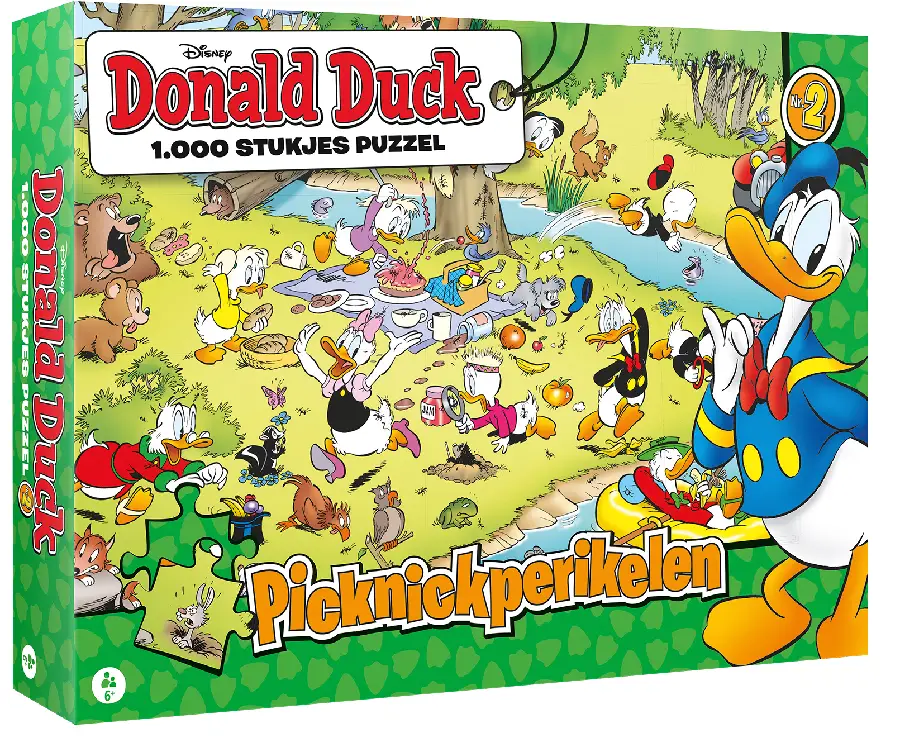 Donald Duck puzzel 2