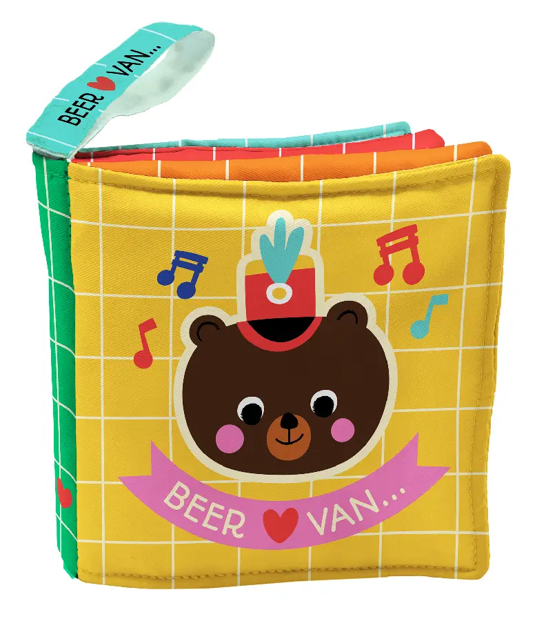 Knisperboekje vol liefde - Beer houdt van muziek