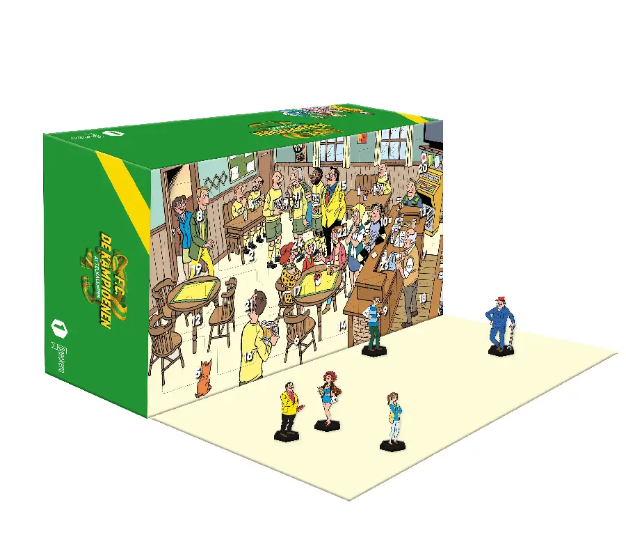 F.C. De Kampioenen - Aftelkalender