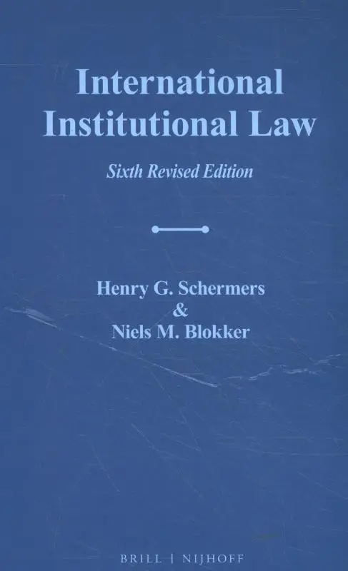 International Institutional Law