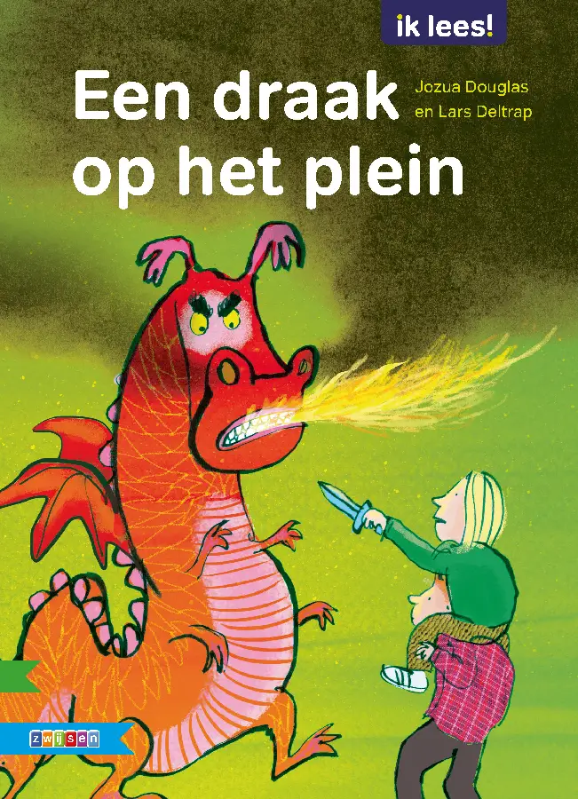 Een draak op het plein
