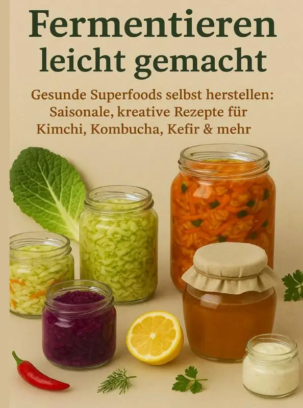 Fermentieren leicht gemacht Gesunde Superfoods selbst herstellen: Saisonale, kreative Rezepte für Kimchi, Kombucha, Kefir & mehr