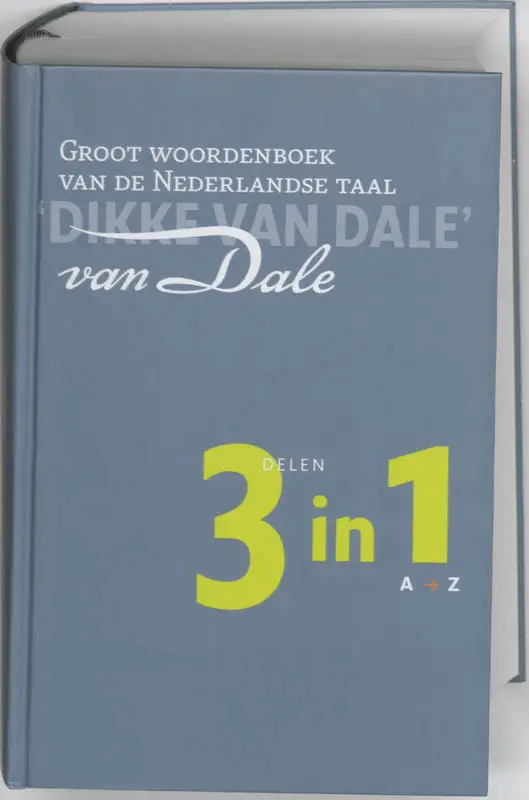 Van dale groot wrdbk Nederlands 3 in 1