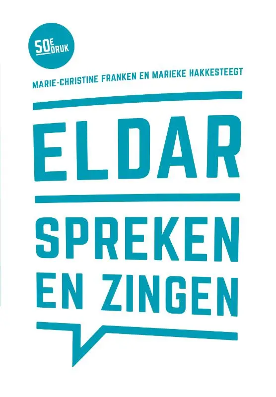 Eldar, spreken en zingen