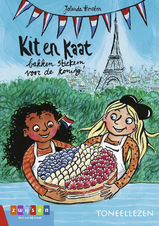 Kit en kaat bakken stiekem voor de konin