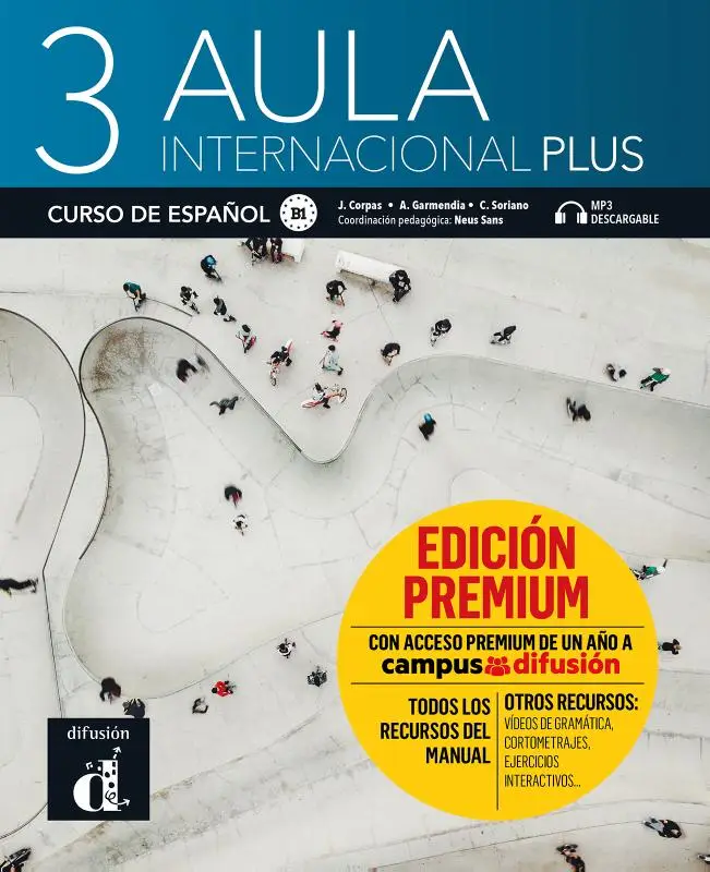 B1 / Aula Internacional Plus 3 - Libro del alumno - Originele versie Premium / Libro del alumno