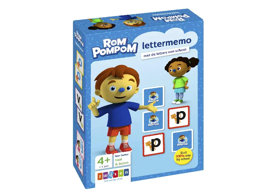 Rompompom lettermemo