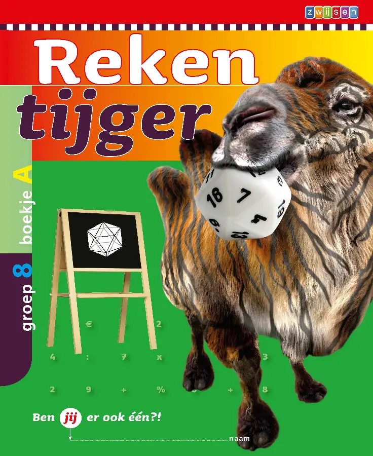 Rekentijger / groep 8 boekje a