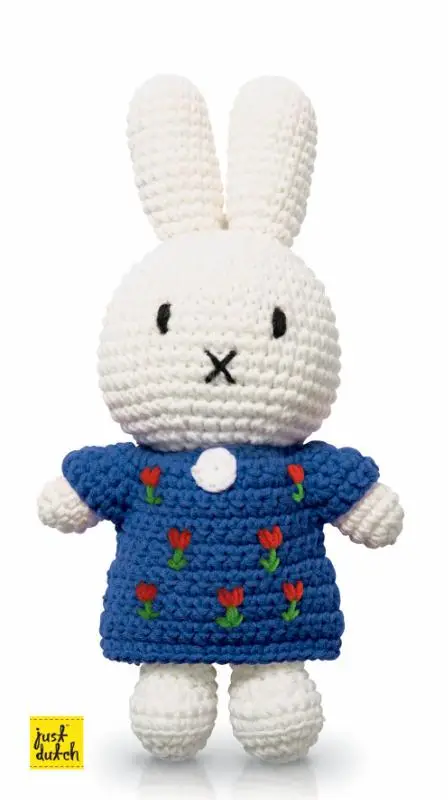 nijntje handmade en haar blauwe tulpenjurk