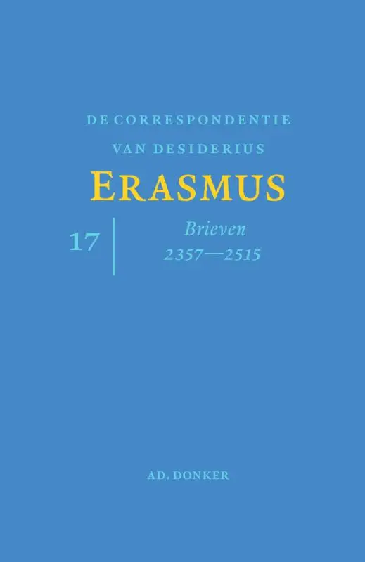 De correspondentie van Desiderius Erasmus / 17
