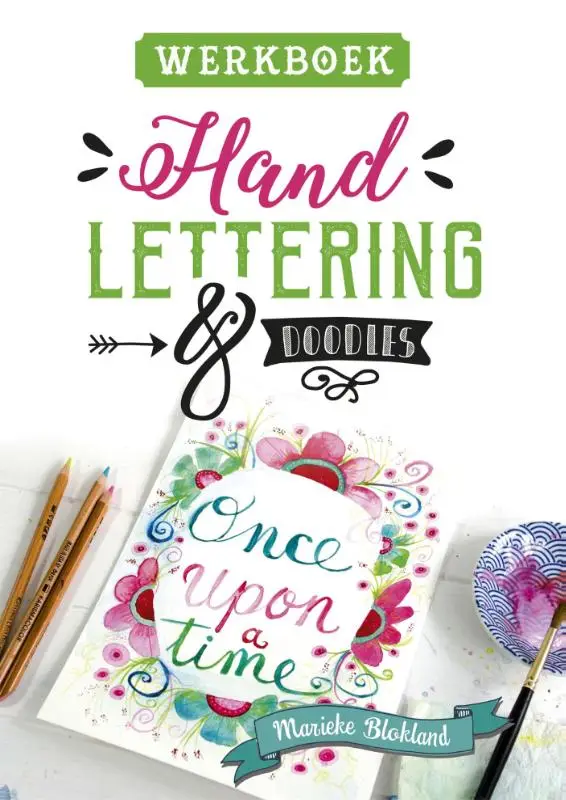 Handlettering (werkboek) en doodles