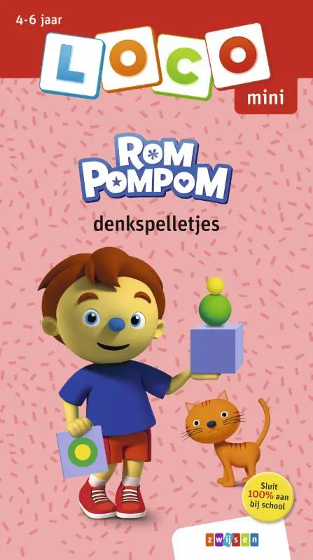 Rompompom denkspelletjes / 4-6 jaar