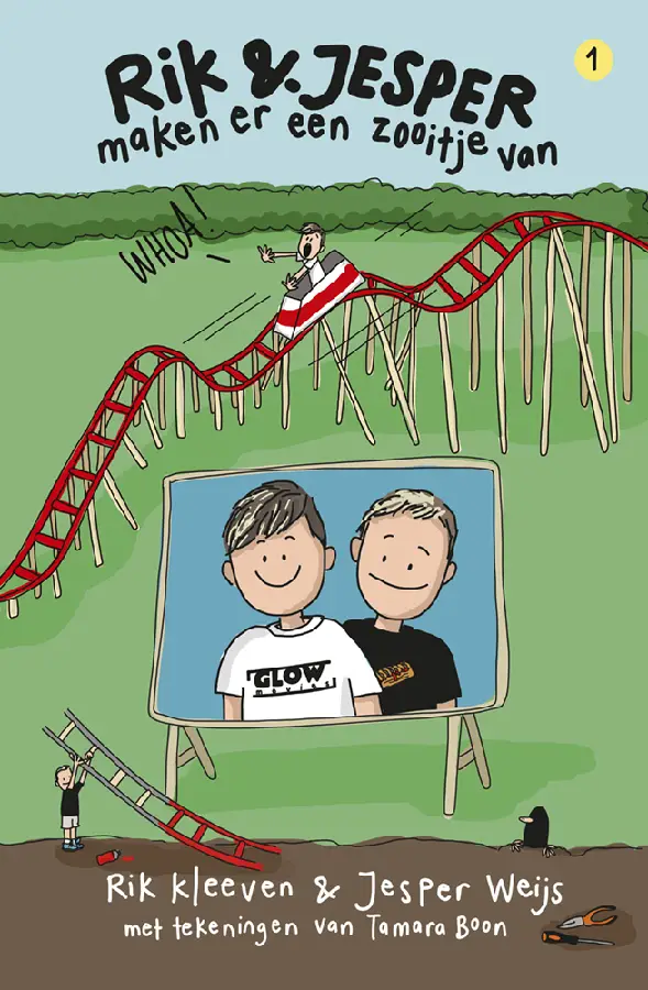 Rik en Jesper (1) maken er een zooitje v