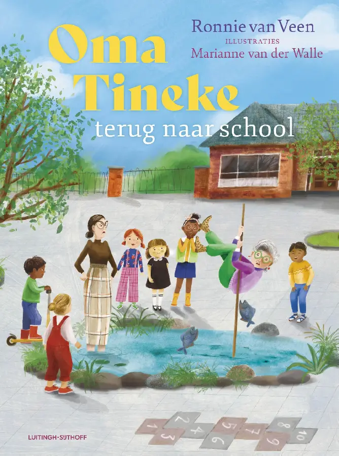 Oma Tineke terug naar school