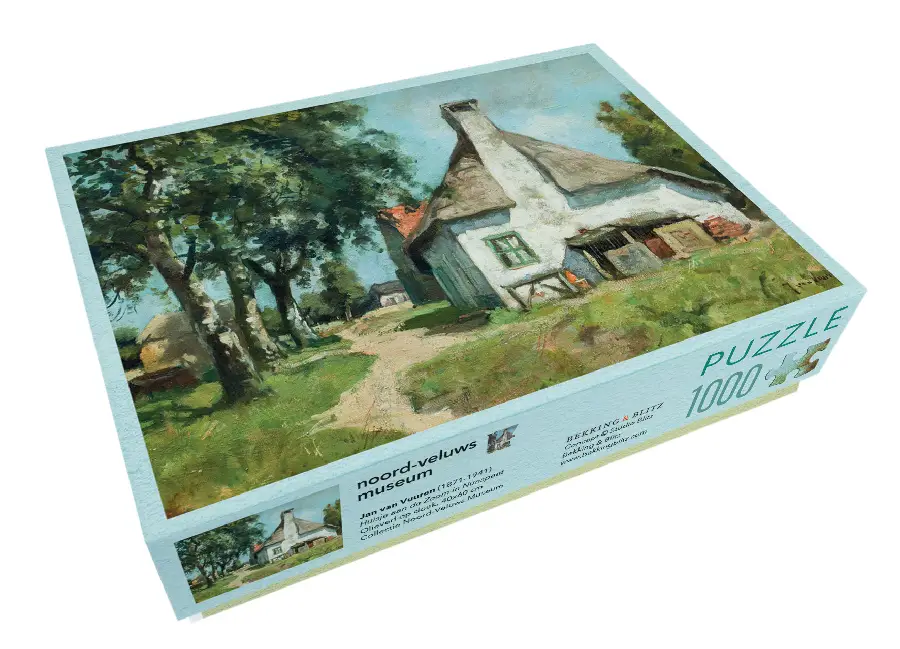 Puzzel - 1.000 stukjes - Huisje aan de Zoom in Nunspeet, -Jan van Vuuren