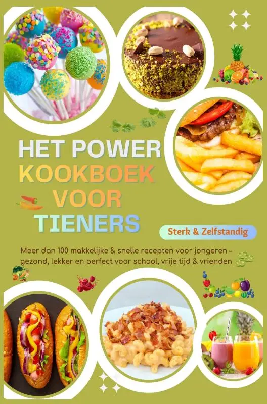 Sterk & Zelfstandig: Het Power-Kookboek voor Tieners - Meer dan 100 makkelijke & snelle recepten voor jongeren