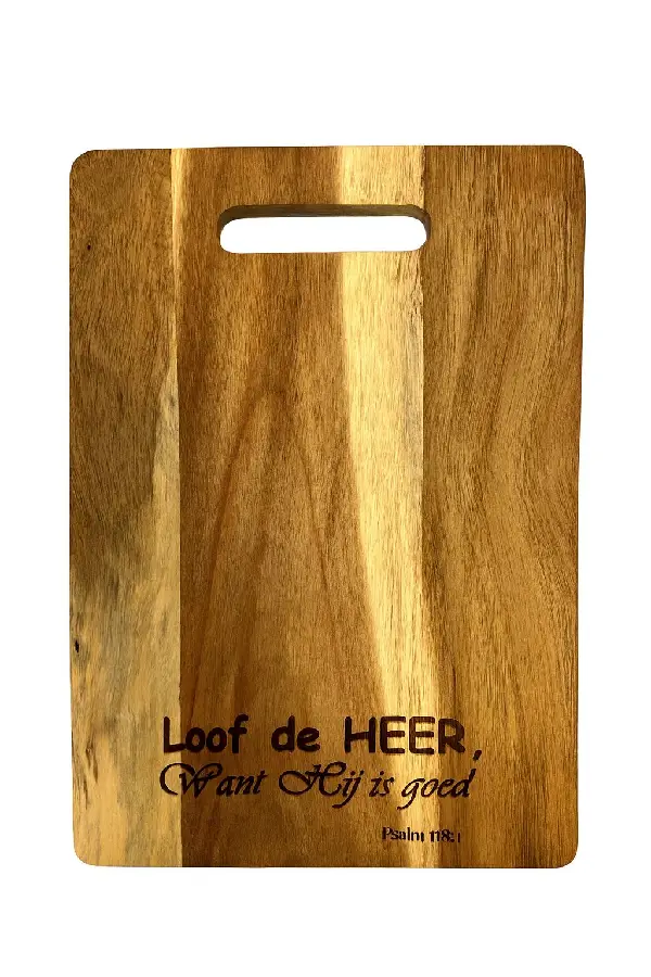 Snijplank Acacia Loof de Heer