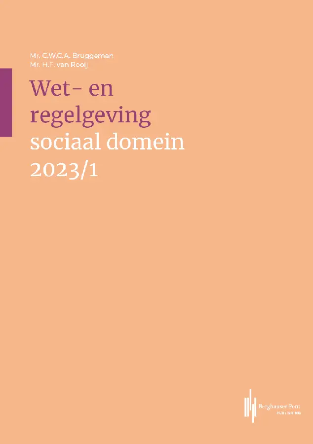 Wet- en regelgeving sociaal domein 2023/1