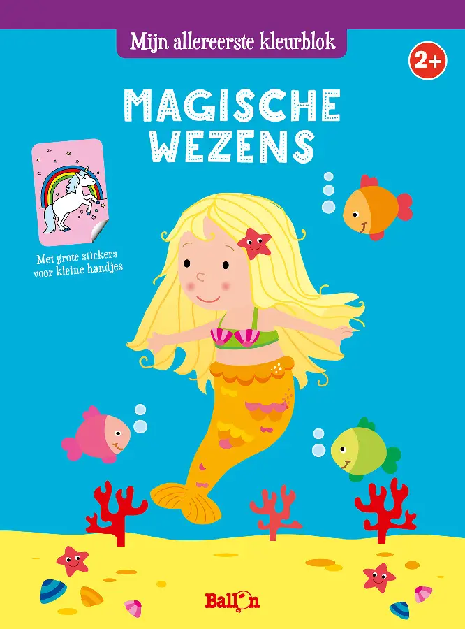 Mijn allereerste kleurblok: Magische wezens