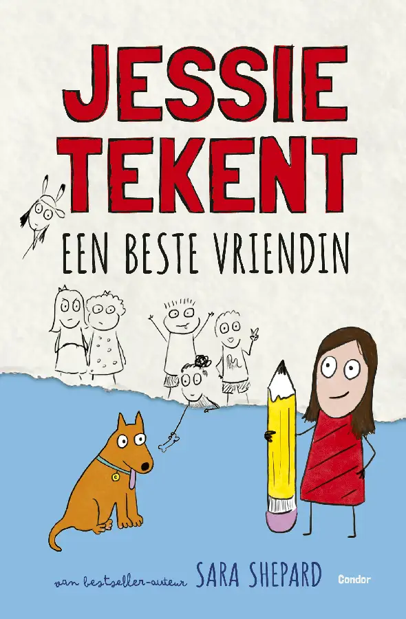 Jessie tekent een beste vriendin