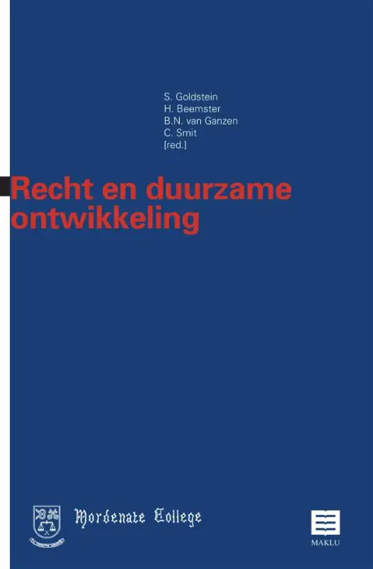 Recht en duurzame ontwikkeling
