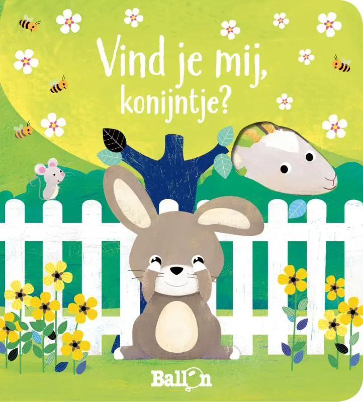 Vind je mij, konijntje?