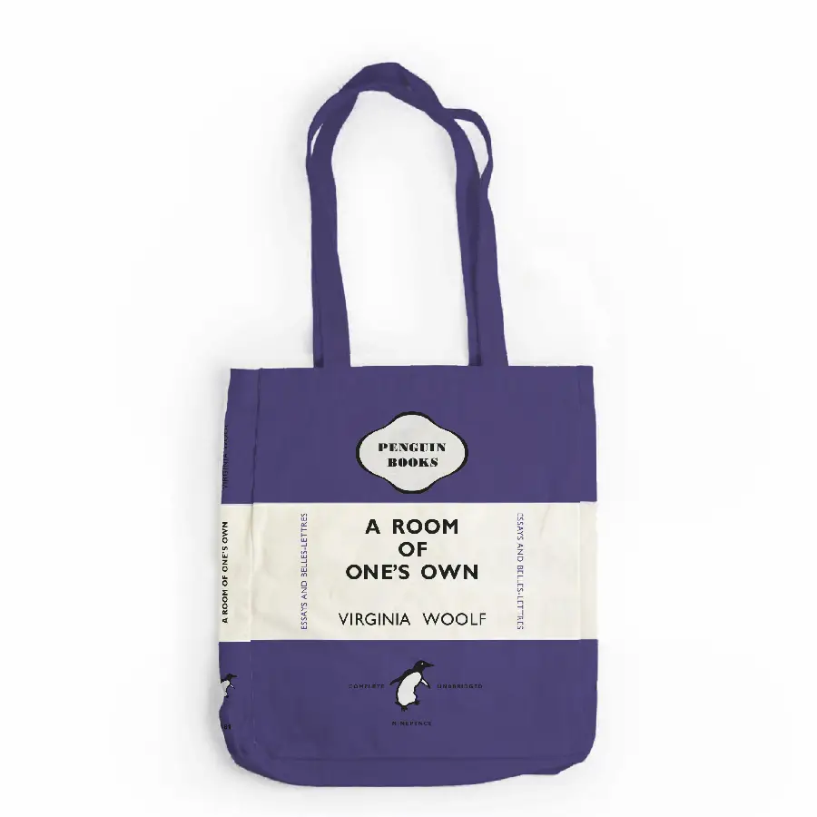 Penguin bag - a room of one's own: virginia woolf