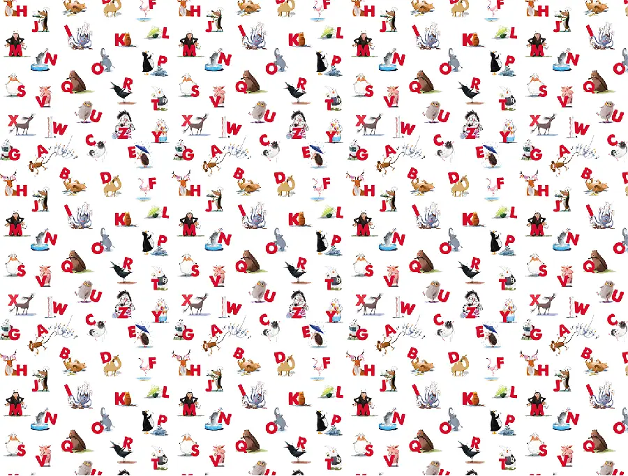 Cadeaupapier ABC