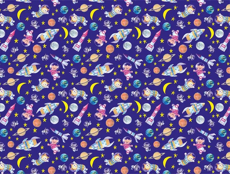 Cadeaupapier Sterren en planeten