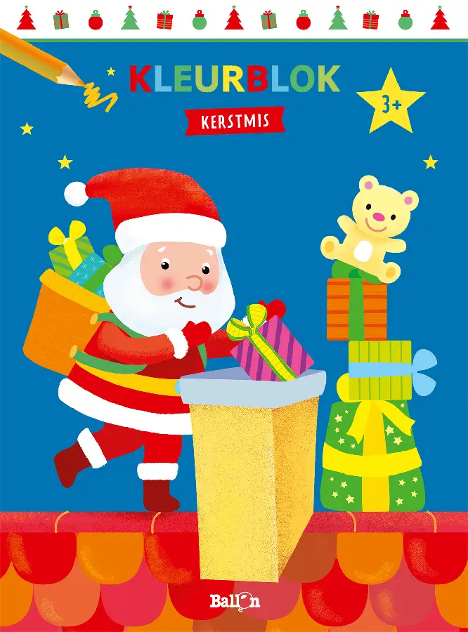 Kleurblok Kerstmis