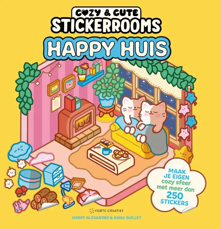 Cozy & cute stickerrooms - Happy Huis