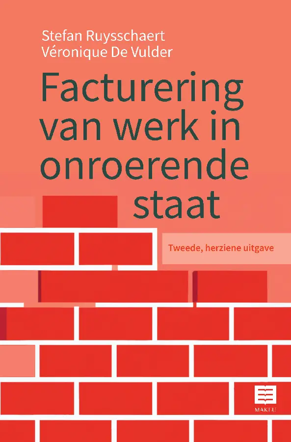 Facturering van werk in onroerende staat
