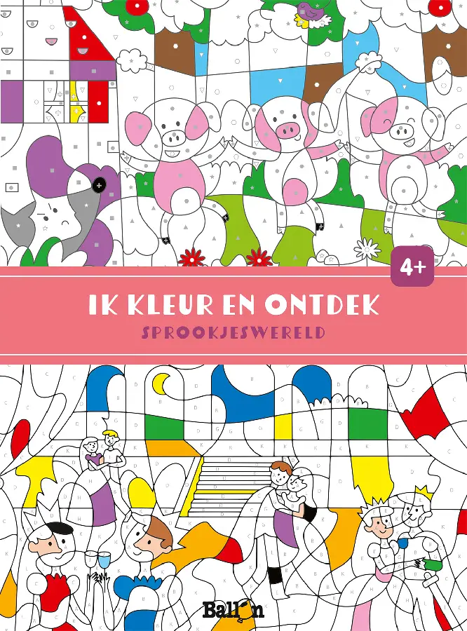 Ik kleur en ontdek - Sprookjeswereld