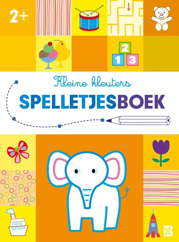 Kleine kleuters - Spelletjesboek 2+