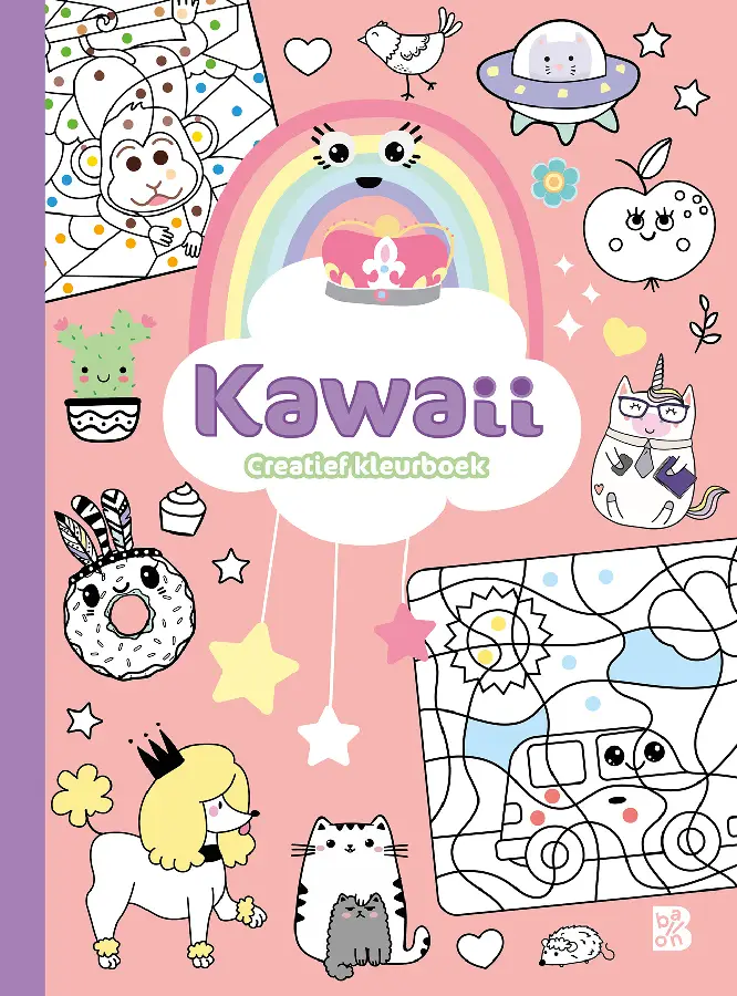 Kawaii kleurboek