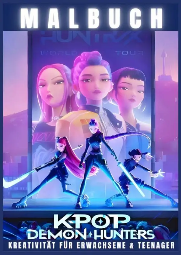 Kpop Demon Hunters Malbuch