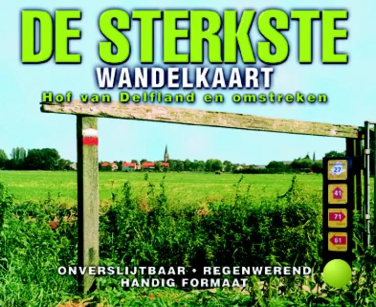 De sterkste wandelkaart