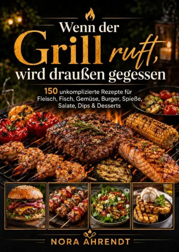 Wenn der Grill ruft, wird draußen gegessen