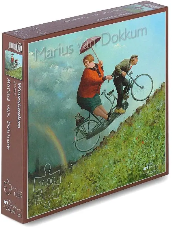 Marius van Dokkum - Weerstandem- Puzzel 1000 stukjes