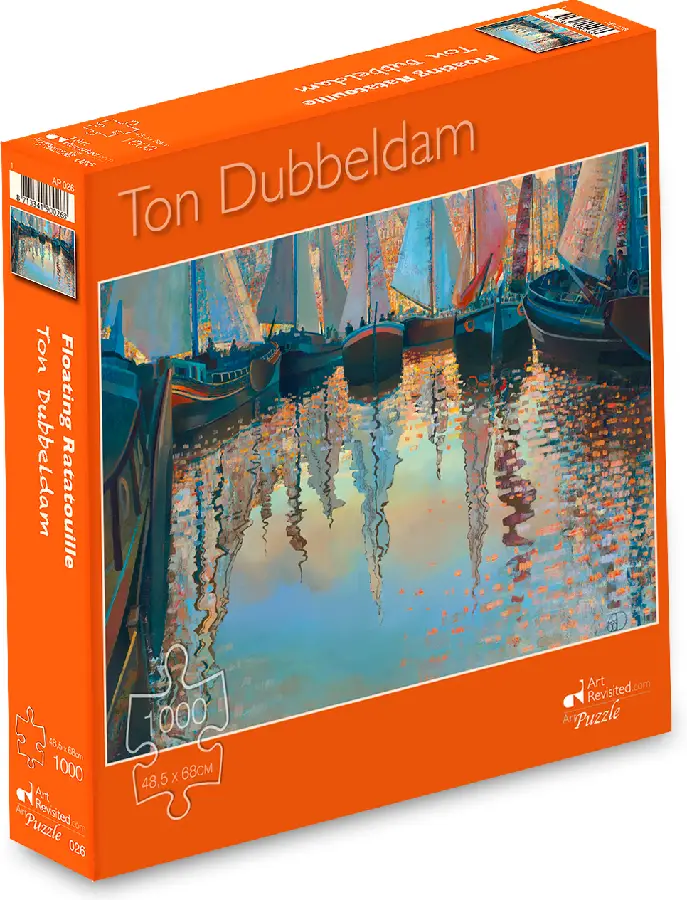Ton Dubbeldam - Floating Ratatouille - Puzzel 1000 stukjes