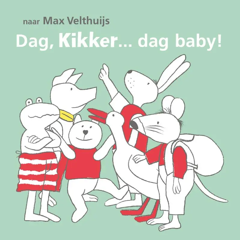 Dag, Kikker... dag baby!  KARTONBOEK